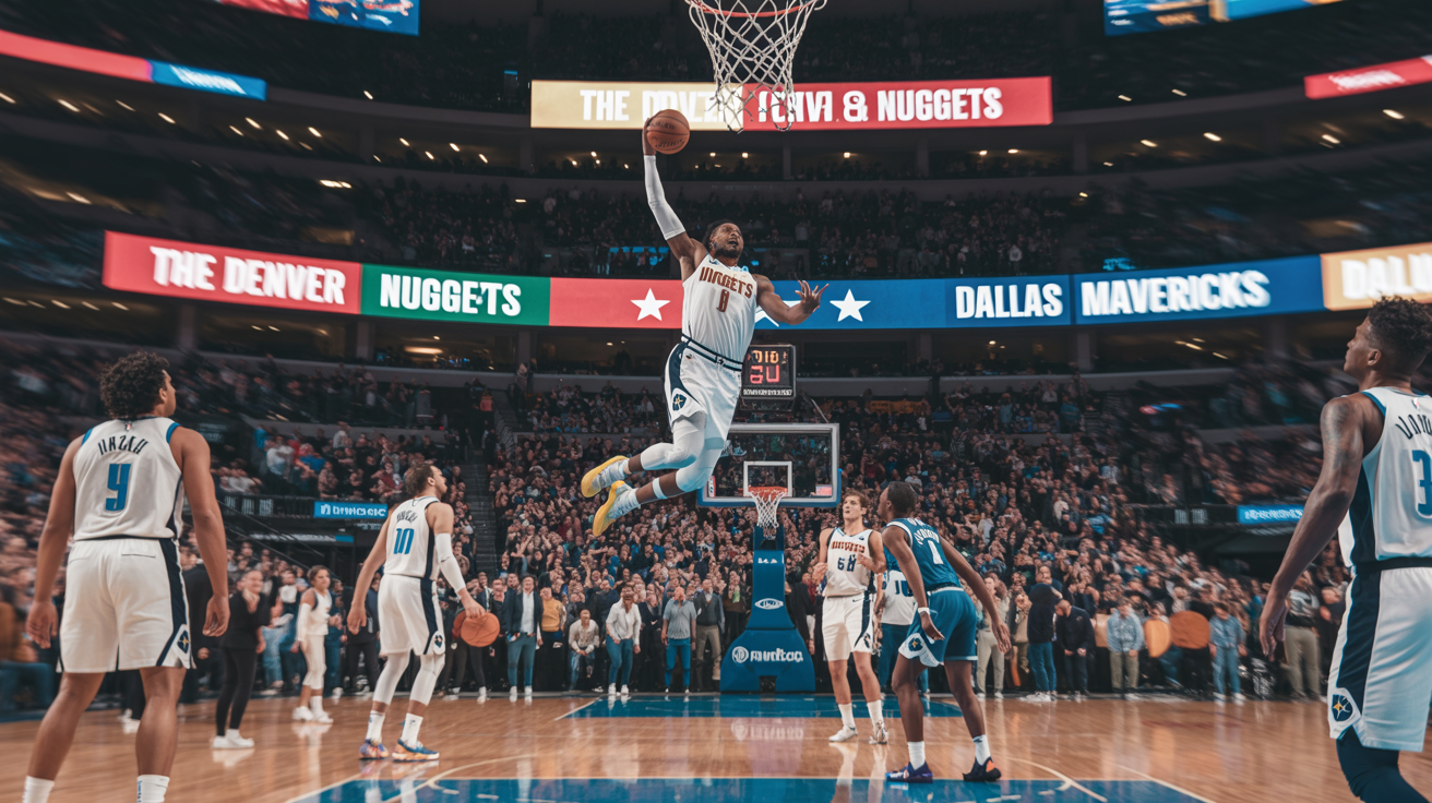 Denver Nuggets vs Dallas Mavericks Timeline