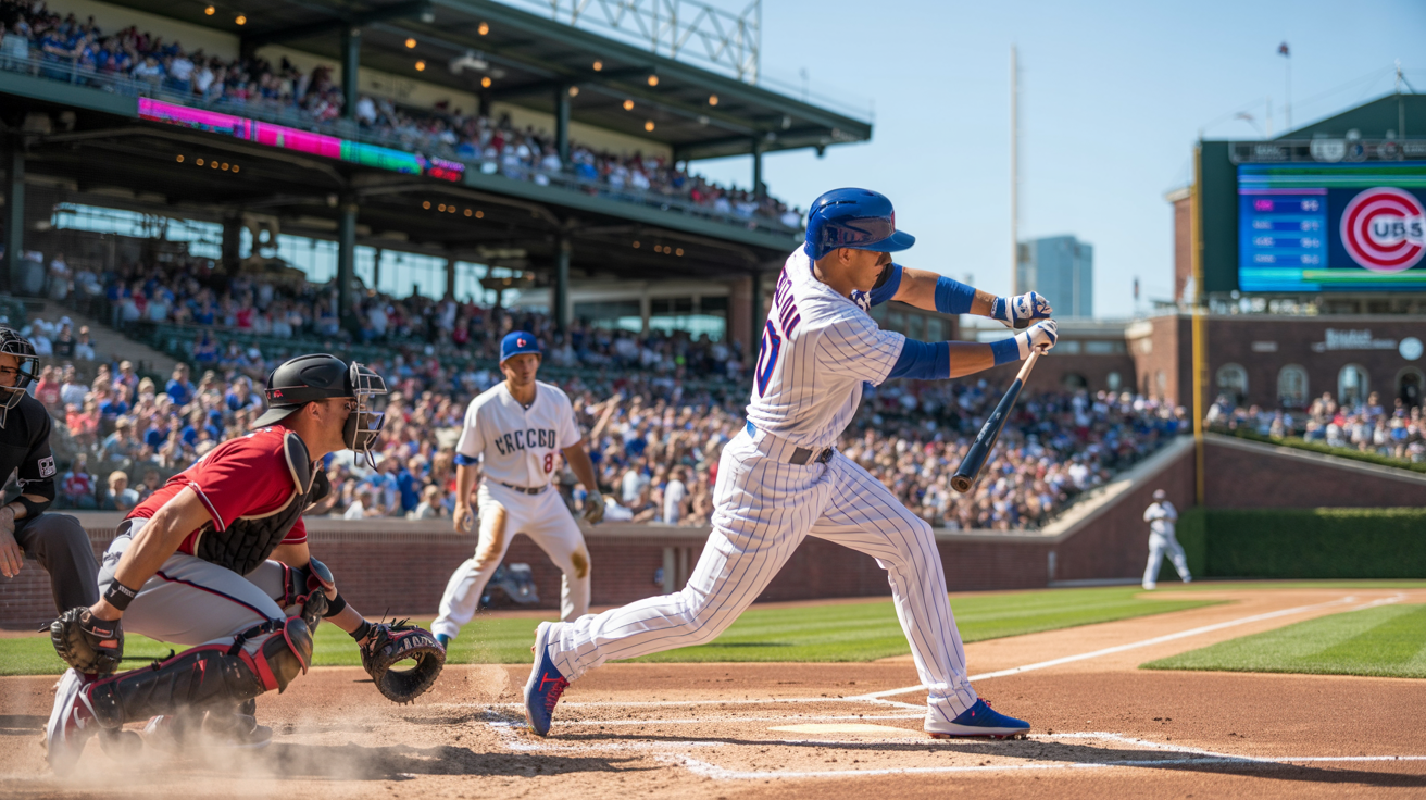 Chicago Cubs vs Arizona Diamondbacks Timeline