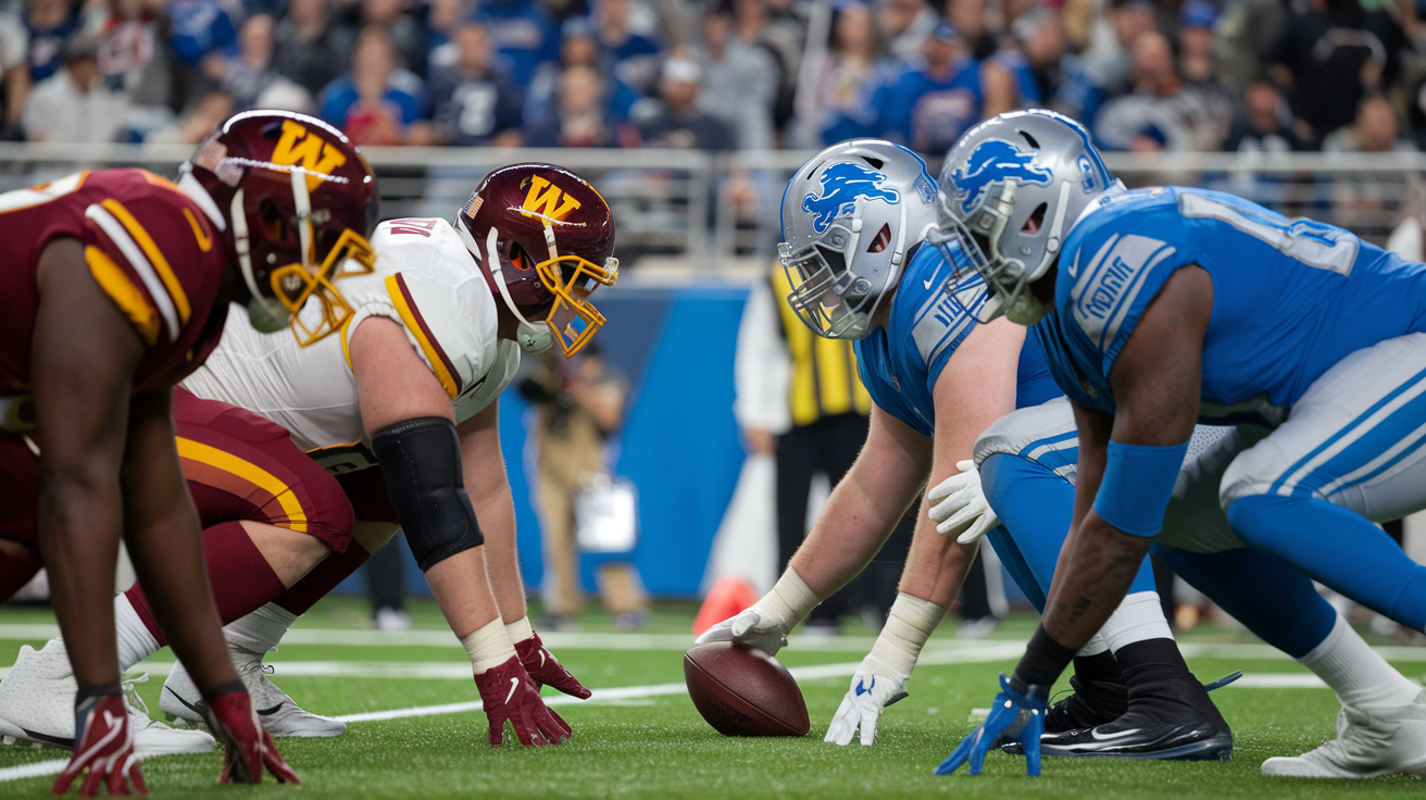 Washington Commanders vs Detroit Lions Match Player Stats