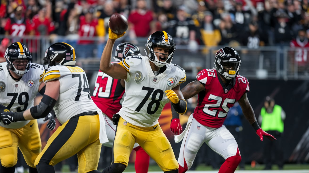 Steelers vs Atlanta Falcons Match Player Stats