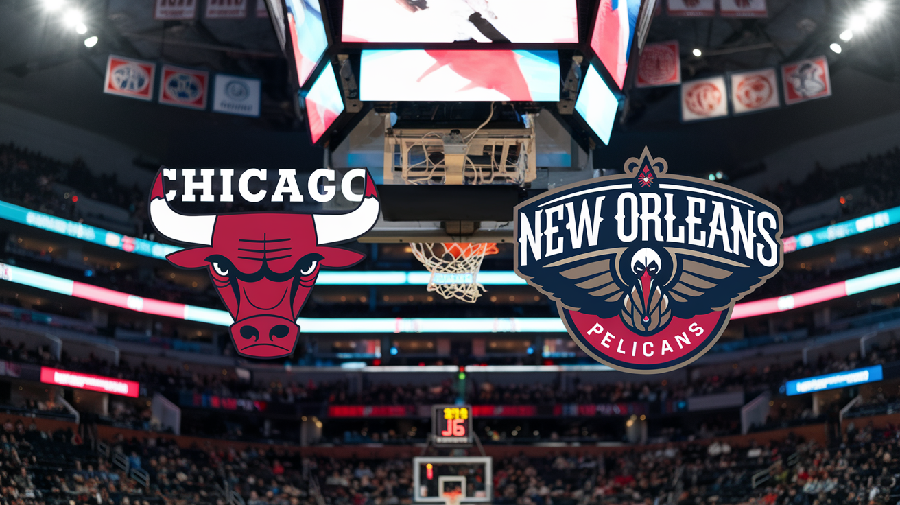 Chicago Bulls vs New Orleans Pelicans Timeline
